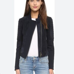 Theory Suede black jacket